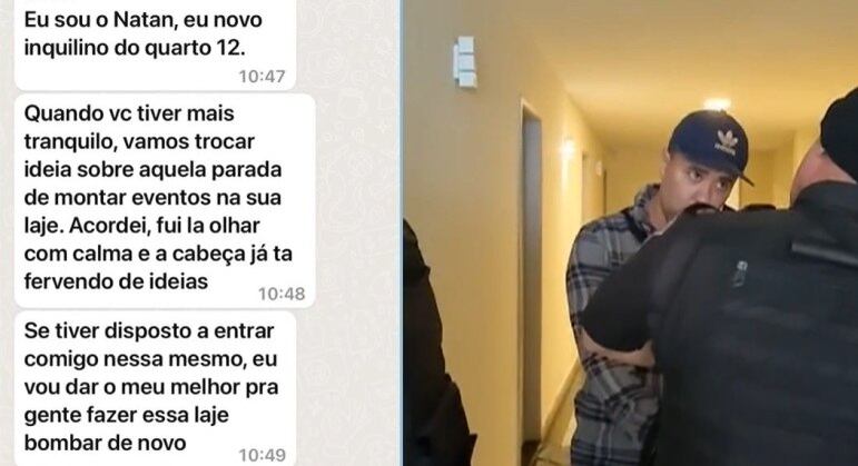 Bruno disse que queria investir em hostel onde ficou escondido da polícia