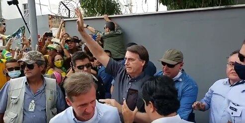 Bolsonaro em visita a obras em São Luís (MA)