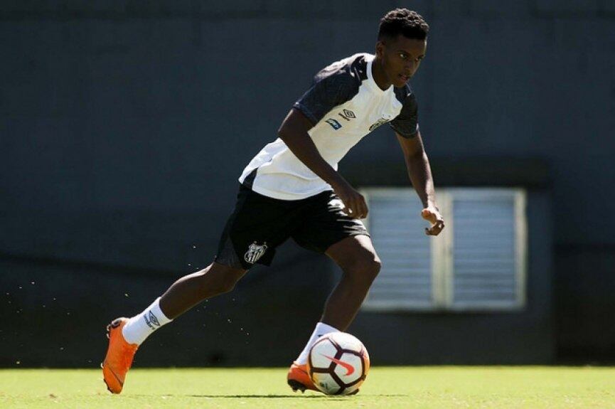 Em alta no início da atual temporada pelo Santos, o brasileiro Rodrygo já começa a ser monitorado por grandes clubes europeus como Barcelona, Real Madrid, Liverpool, PSG e Man