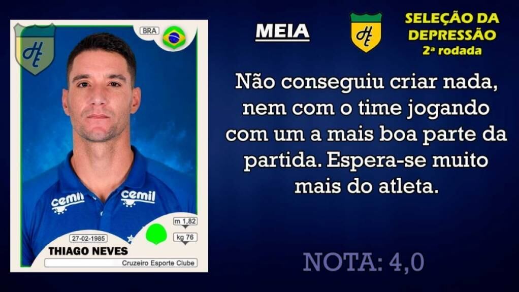 Seleção 2ª rodada