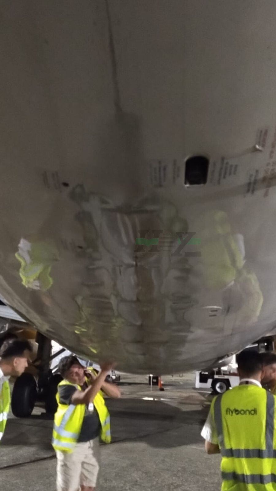 Flybondi: 'tail strike'