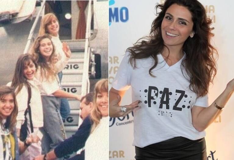 Giovanna Antonelli está toda cheia de prosa agora que causou o maior burburinho no beijo gay que protagonizou na novela Em Família, mas antes de ser uma atriz pioneira, ela se divertia como angeliquete, assistente de palco de Angélica