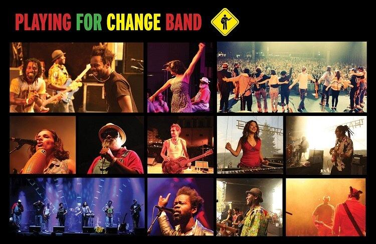 A banda Playing For Change Band faz show no Rio durante sua
turnê pelo Brasil, com músicos do mundo inteiro na noite de sexta-feira (31). Na mesma noite, a
banda carioca de reggae Ponto de Equilíbrio também se apresenta. O som conta
com influências de dub e samba e de outros ritmos como a capoeira de Angola, o maculelê,
a salsa e o maracatu. As duas apresentações farão tributo ao cantor Bob Marley. O show acontece na Fundição Progresso, rua dos Arcos, número 24. Os ingressos custam a partir de R$ 70 (meia). Os portões da casa abrem às 22h
