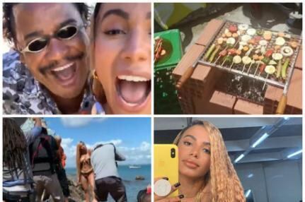 Anitta e Compadre Washington