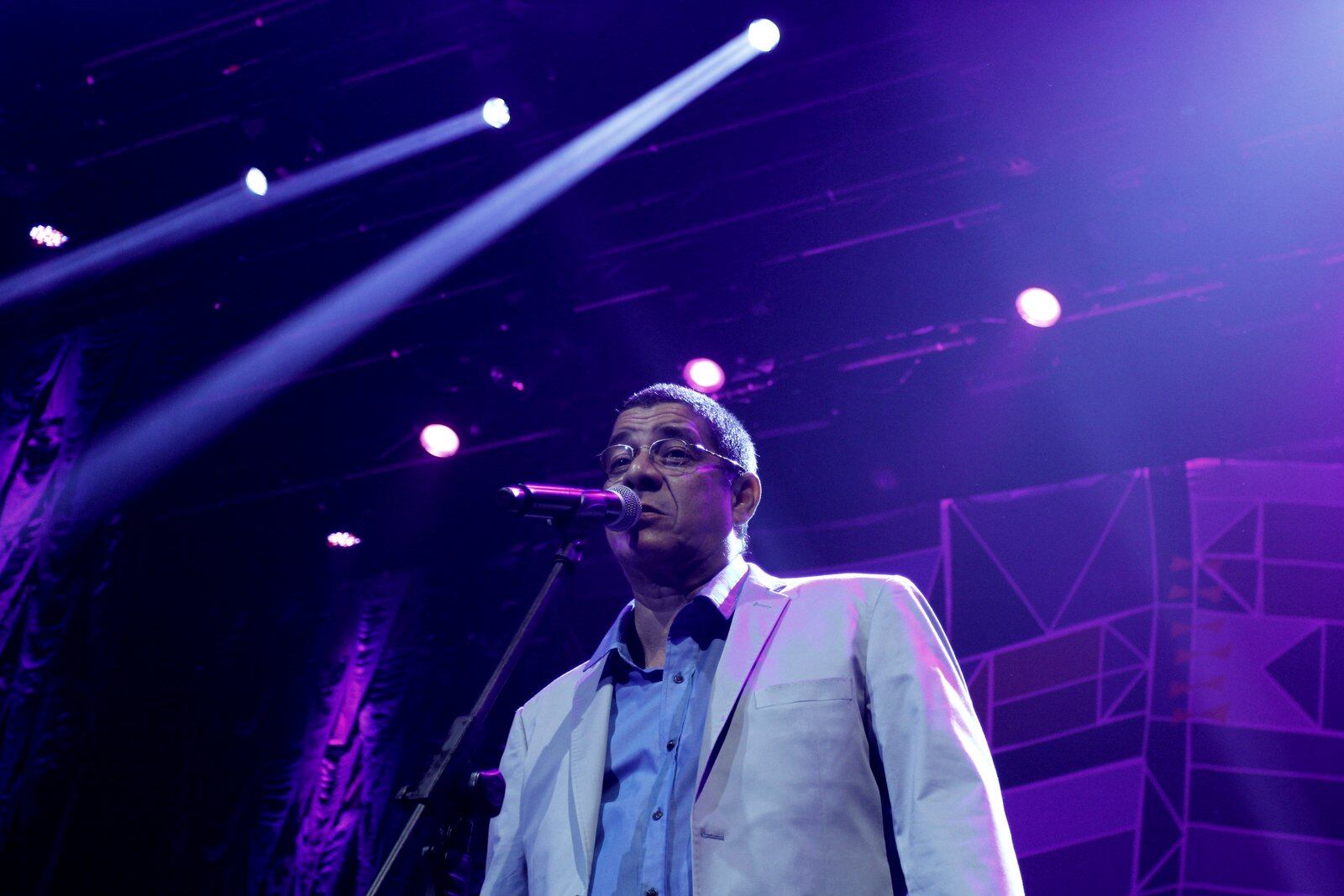 Zeca Pagodinho no lançamento seu novo CD, Ser Humano
