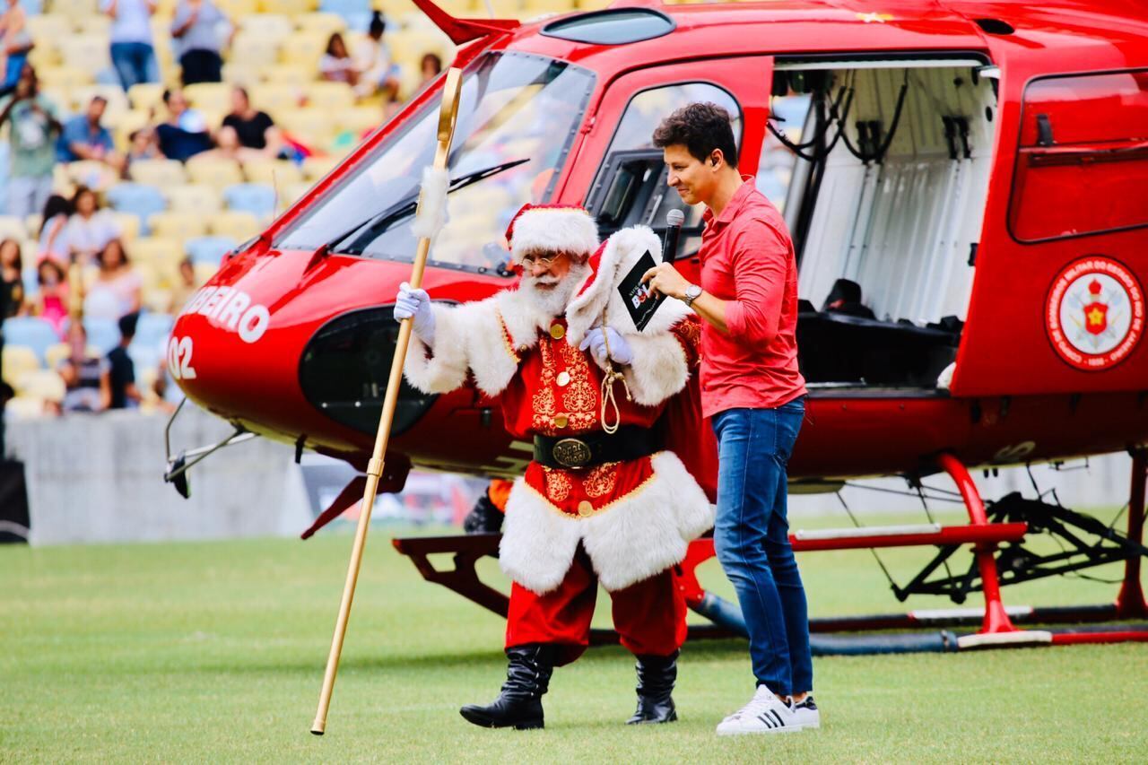 Papai Noel no Maracanã