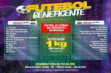 MCs organizam evento beneficente no litoral