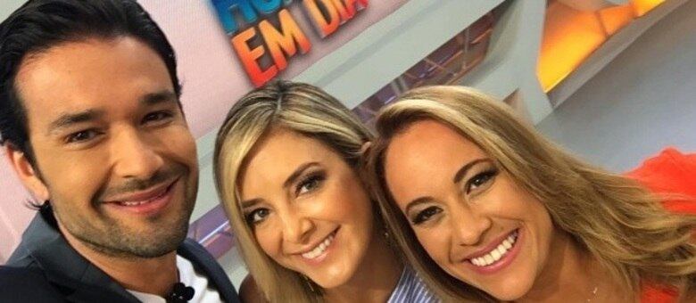 Sergio Marone começou compartilhando selfie ao lado da família Hoje em Dia