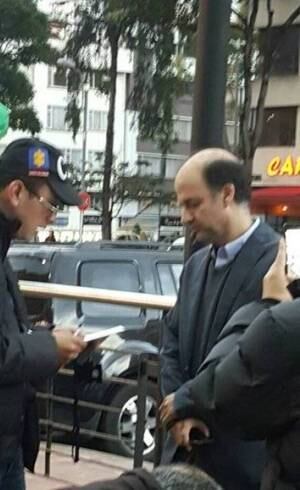 Gabriel García Morales durante a prisão
