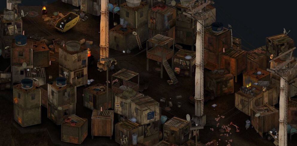 Desde o dia 5 deste mês, os jogadores podem explorar um cenário 3D do Complexo do Alemão, incluindo detalhes de grades, escadas e tijolos