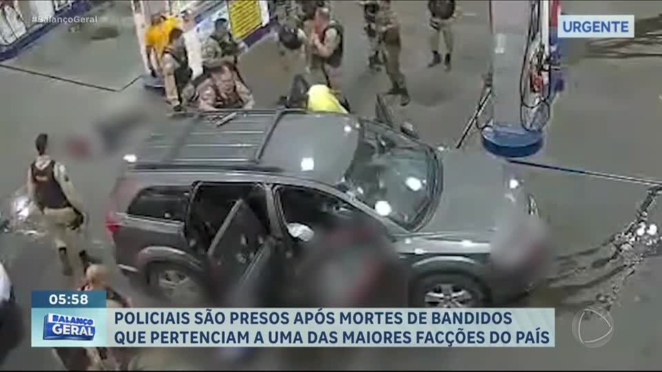 Policiais são presos após mortes de supostos integrantes de facção criminosa