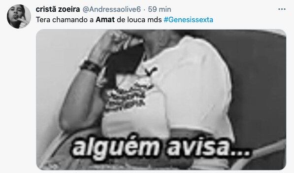 Algumas pessoas também mostraram sua indignação com as frases de Terá para a esposa: uma audácia, né? 