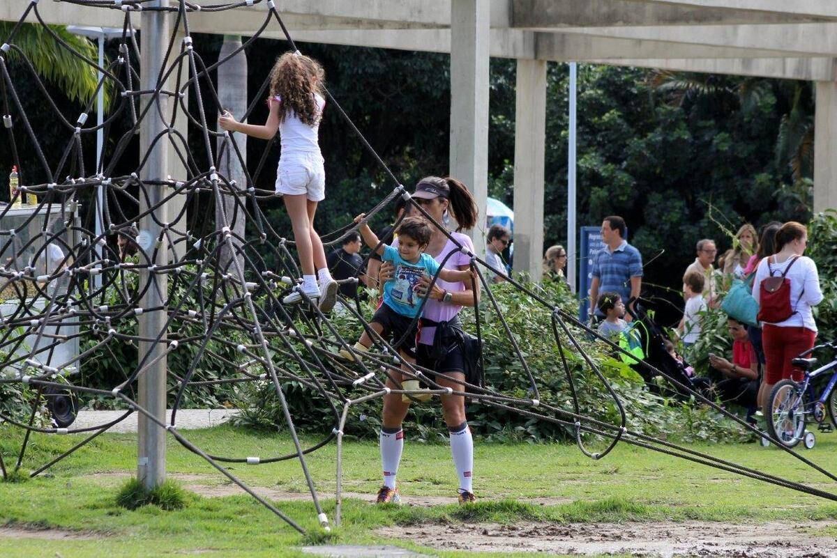 A família curtiu o domingo (20)