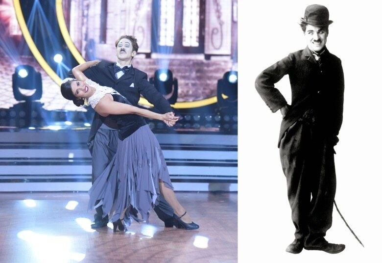 Leonardo Miggiorin e Dani de Lova inovaram e escolheram se apresentar inspirados não apenas em um único filme, mas na carreira do consagrado Charles Chaplin. Eles emocionaram com uma valsa que conquistou o júri