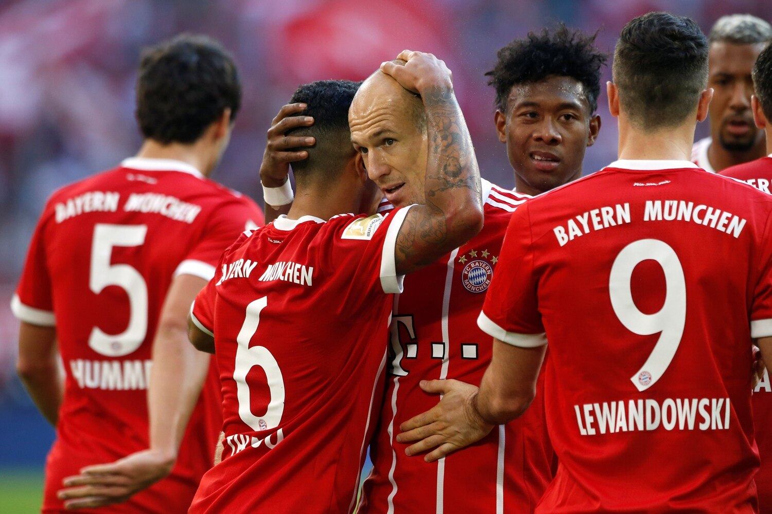 No retorno de Jupp Heynckes ao Bayern de Munique, o time conseguiu retomar o caminho das vitórias. O placar final ficou em 5 a 0