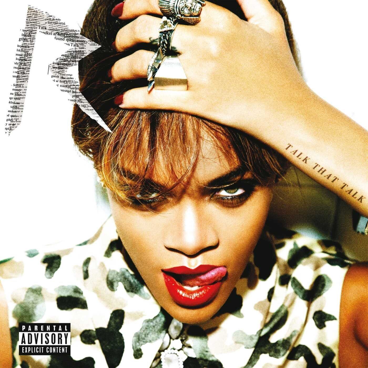 Talk That Talk — Rihanna
Lançamento: 18 de novembro de 2011
Maiores hits: We Found Love, You Da One, Talk That Talk e Where Have You Been
Rihanna não lança um novo álbum desde 2016, com o Anti, mas na época do Talk That Talk ela dominava as paradas. O álbum vendeu quase 200 mil cópias em sua semana de estreia nos EUA e tinha hits como We Found Love, que atingiu o topo das paradas musicais, se tornando um dos grandes sucessos da carreira da vida