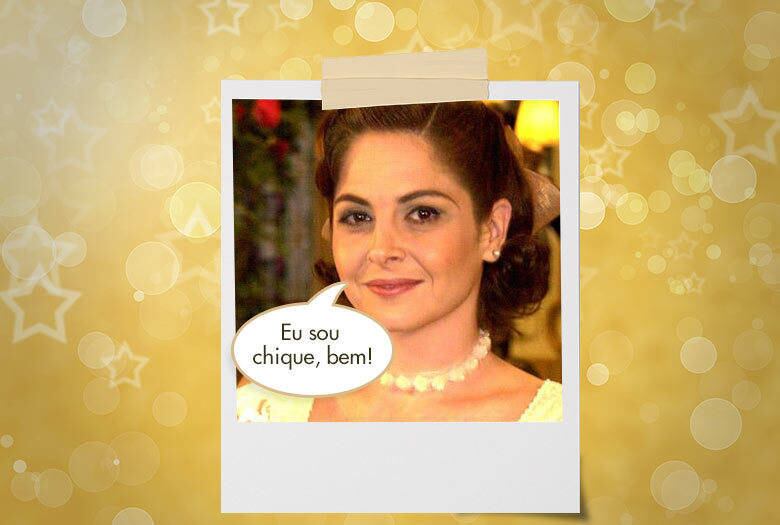 Em Chocolate com Pimenta, de 2003, Drica Moraes interpretou a caipira Márcia. A manicure vivia com o visual impecável e repetia várias vezes ao longo da novela: "Eu sou chique, bem!"

