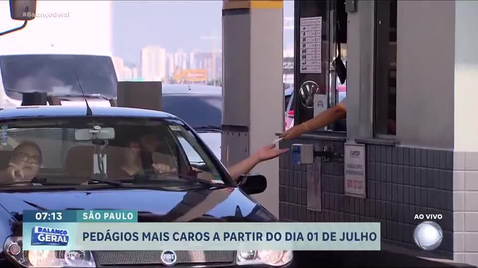 Pedágios em rodovias paulistas ficam 5,31% mais caros a partir de julho