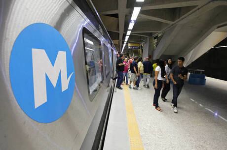 Obras da estação Gávea estão paralisadas desde 2016