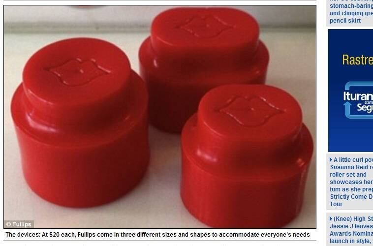 Através da sucção, o produto da Fullips aumenta a circulação nos lábios causando um volume maior. O dispositivo é produzido em três tamanhos para que se encaixe perfeitamente na boca de quem o utiliza