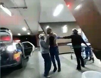 Vídeo mostra o momento da confusão