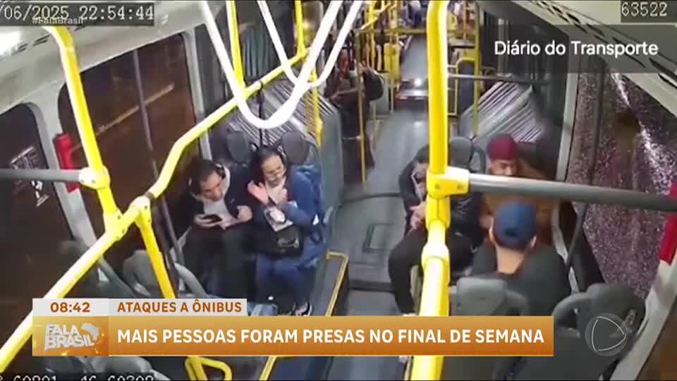Polícia prende mais suspeitos por ataques a ônibus em SP