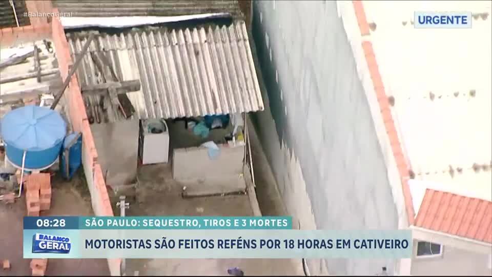 Polícia estoura cativeiro e liberta reféns sequestrados por 18 horas