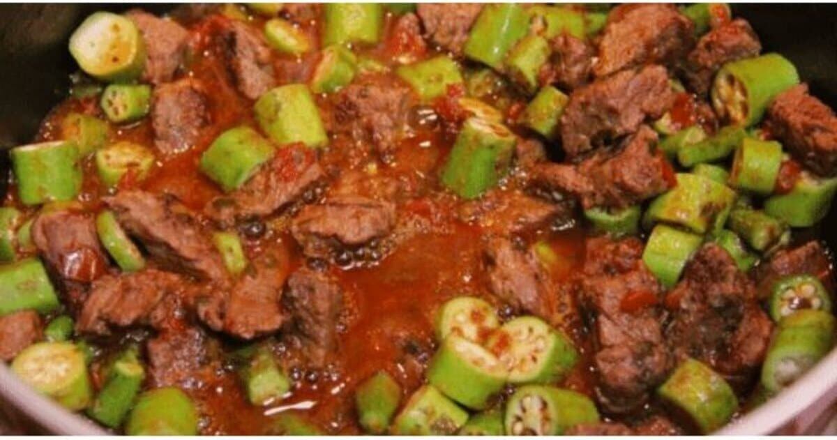 Quiabo com Picadinho de Carne DIVINO veja como fazer agora