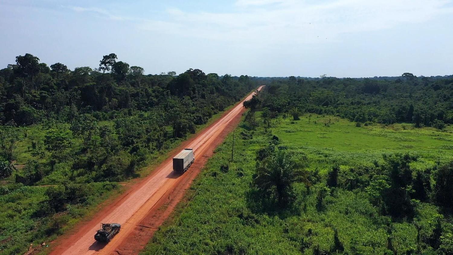 A Transamazônica foi criada em 1970, durante o governo de Emílio Médici