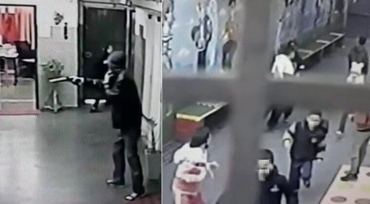 Criminoso em escola provocou correria de alunos
