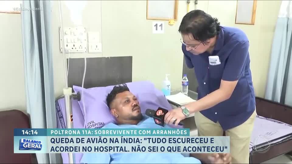 Poltrona 11A: entenda como o único sobrevivente de acidente aéreo na Índia saiu ileso da tragédia