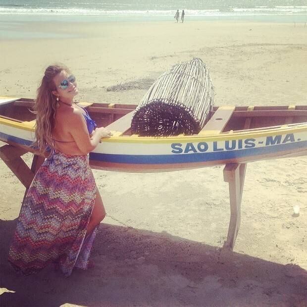 Geisy está grávida de dez semanas