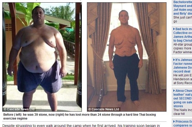 Mason conta estar irreconhecível para parentes e amigos