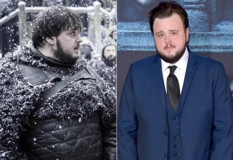 Apaixonado por Gilly, Sam é o melhor amigo de Jon Snow e já enfrentou até os mortos-vivos de Game of Thrones. O ator John Bradley mantém o mesmo olhar de coitadinho na vida real