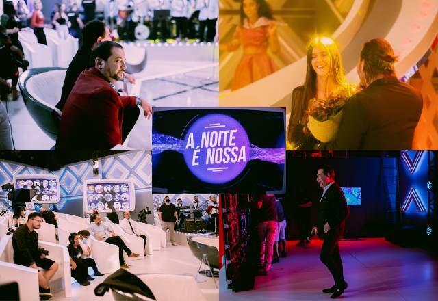 O A Noite É Nossa traz mais alegria e emoção para as noites de quarta-feira! Com todos os protocolos de segurança, equipe,  convidados e plateia são testados para covid-19; veja momentos de pura diversão nos bastidores do programa!