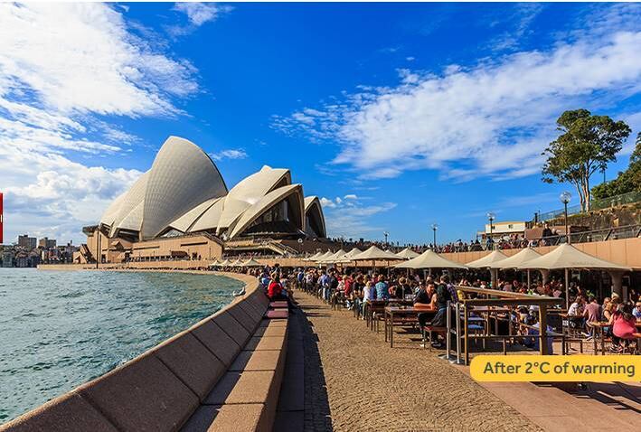 A Sydney Opera House, em Sydney, na Austrália, é um dos pontos turísticos mais famosos do mundo