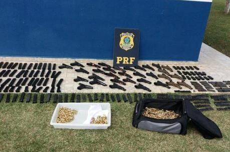 A apreensão é considerada a segunda maior realizada pela Polícia Rodoviária neste ano no Paraná