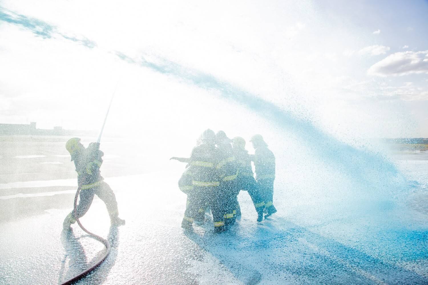 Chá revelação no Aeroporto de Brasília
