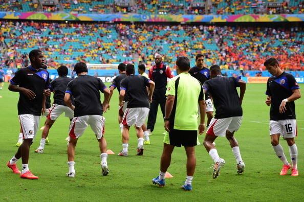 O técnico da Costa Rica, Jorge Luis Pinto, espera uma arbitragem atenta na partida