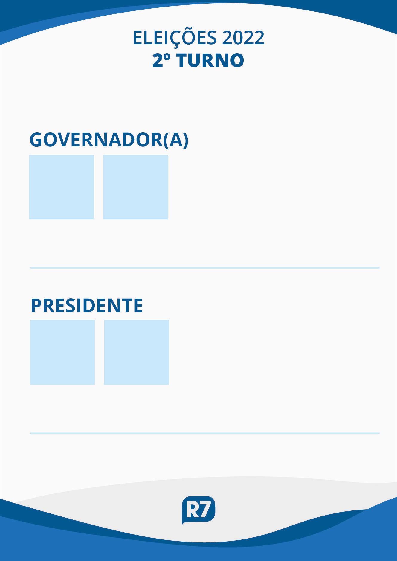 "Colinha eleitoral" preparada pelo R7 para ajudar o eleitor no segundo turno