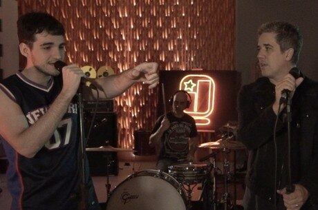 Jão e Rogério Flausino: versão eletrônica