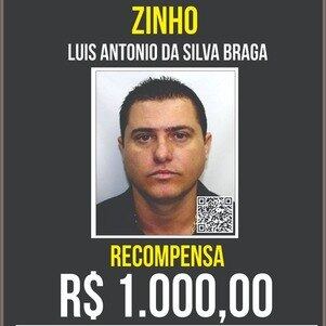 Zinho é considerado foragido