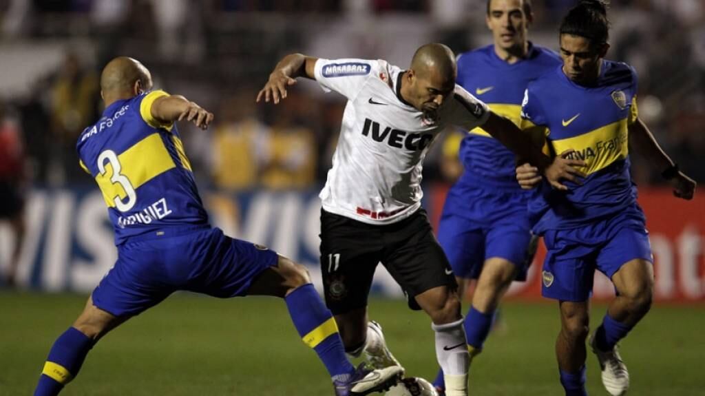 2012 - Final da Libertadores. Corinthians campeão.
Ida: Boca Juniors 1 x 1 Corinthians
Volta: Corinthians 2 x 0 Boca Juniors