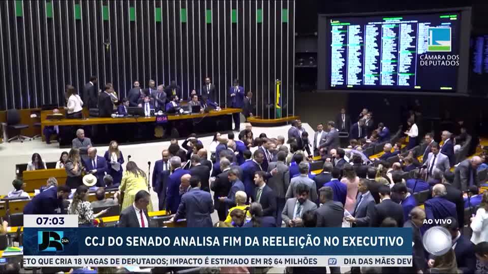 Comissão da Câmara analisa fim da reeleição para cargos executivos