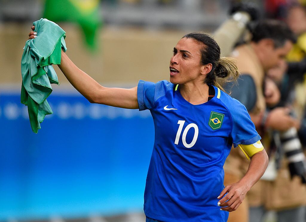 Marta é a principal jogadora brasileira nos últimos anos
