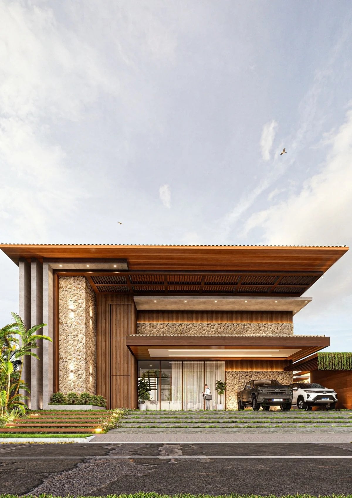 Empresa fez uma postagem mostrando detalhes da mansão recusada