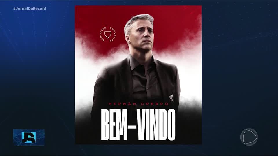 São Paulo anuncia oficialmente Hernán Crespo como novo técnico