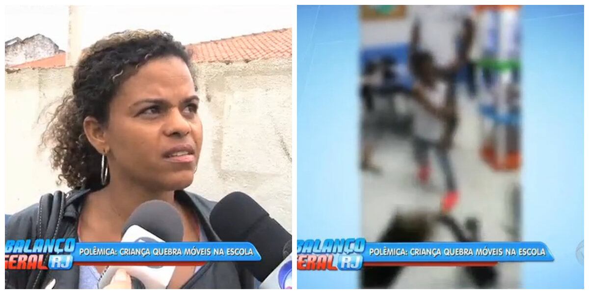 Mãe disse que já foi chamada na escola três vezes e, quando chegou, o filho estava irritado