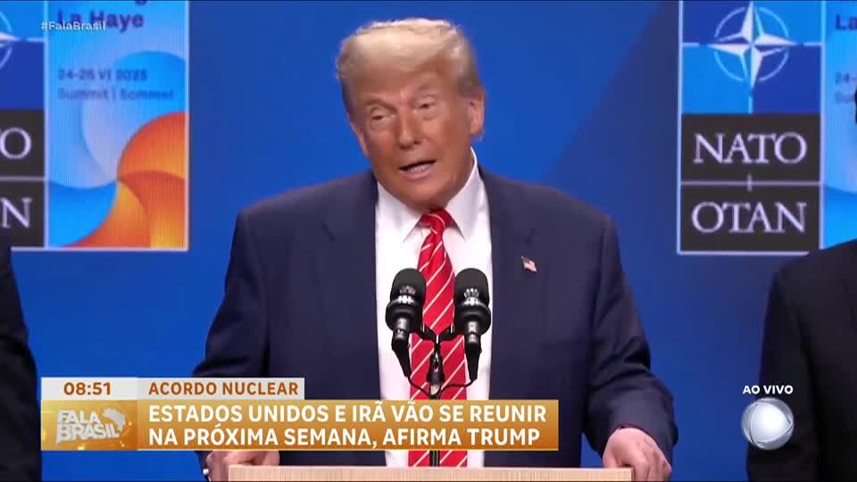 Trump anuncia discussão sobre acordo nuclear entre EUA e Irã