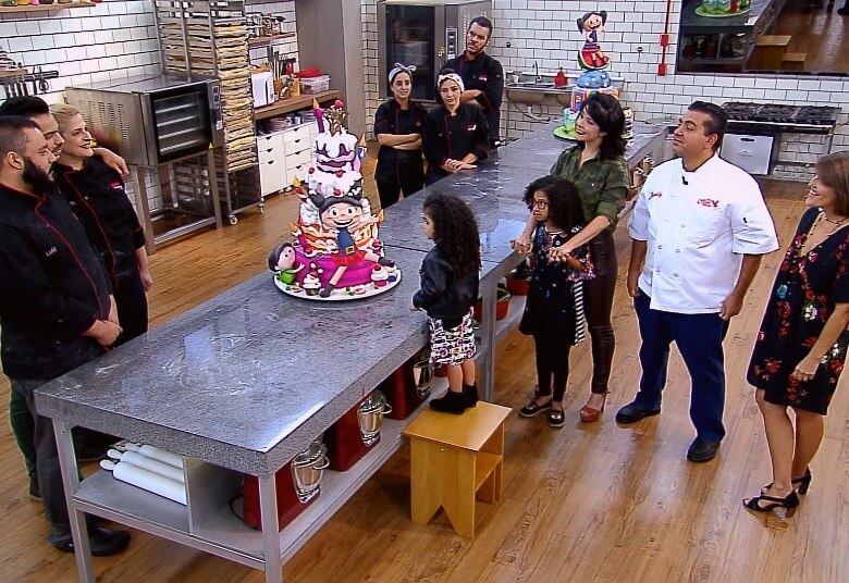 Na próxima etapa,
quando acontece o Desafio de Eliminação, a cozinha vai ser palco de uma grande
festa infantil
